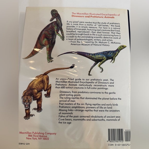Macmillan Illustrated Encyclopedia of Dinosaurs Children’s Book - Picture 2 of 10